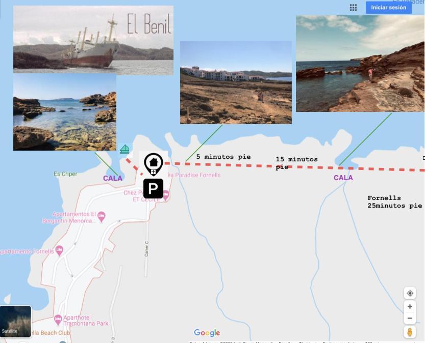 Apartmán Duplex En Playas De Fornells Fornells  Exteriér fotografie